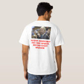 Geert Wilders Tシャツ (裏面フル)