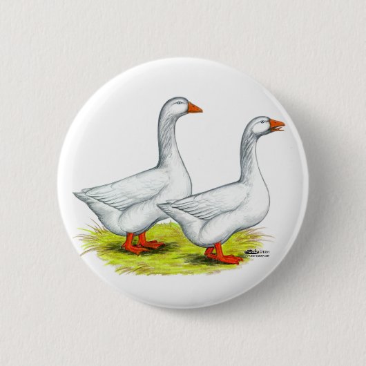 Geese:エンブデン・ペア 缶バッジ (正面)