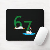 Geese A Laying Swans A Swimming 67 Six Geese Seven マウスパッド (マウス)