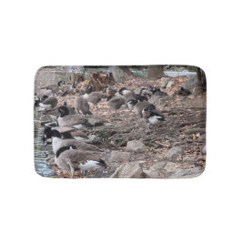 Geese in the Park Bath Mat バスマット
