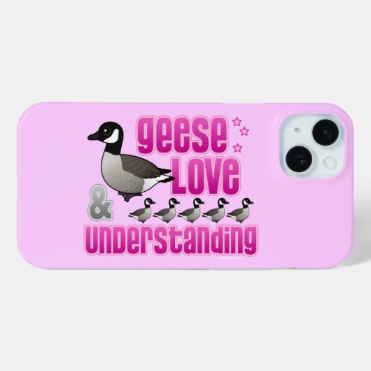 Geese、Love、Understanding Case-Mate iPhoneケース (裏面 (横))