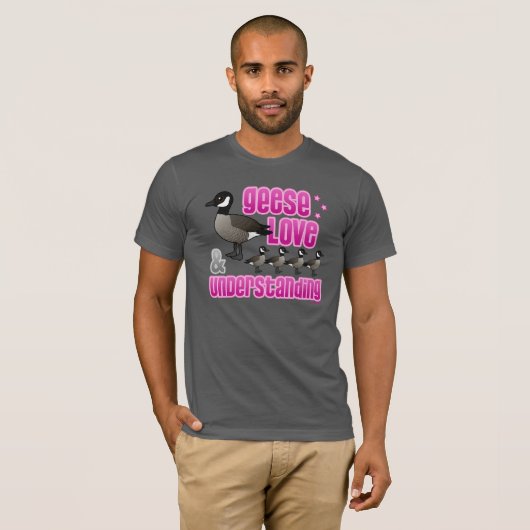 Geese、Love、Understanding Tシャツ (正面フル)