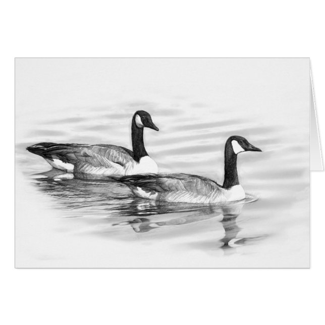Geese on Water (正面横)