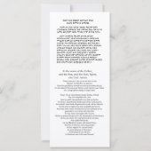 Geez、Amharic、英語祈りの言葉(「Our Lady」) (裏面)