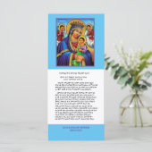 Geez、Amharic、英語祈りの言葉(「Our Lady」) (スタンド正面)