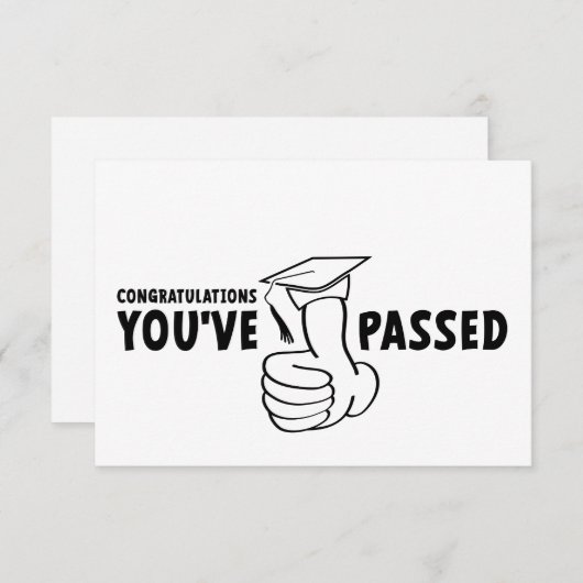 Gefeliciteerd, je bent geslaagd, diploma (正面/裏面)