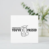 Gefeliciteerd, je bent geslaagd, diploma カード (スタンド正面)