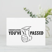 Gefeliciteerd, je bent geslaagd, diploma サンキューカード (スタンド正面)