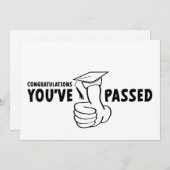 Gefeliciteerd, je bent geslaagd, diploma サンキューカード (正面/裏面)