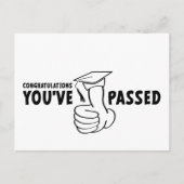 Gefeliciteerd, je bent geslaagd, diploma ポストカード (正面)