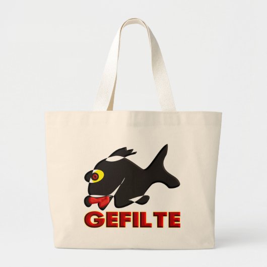 Gefilte ラージトートバッグ (正面)