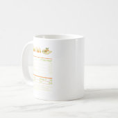 Gefilte Fish Nutrition Facts Family Matching Chris コーヒーマグカップ (正面左)