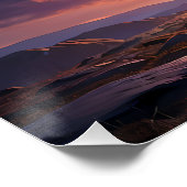 Geflügeltes Nilpferd – Fantasie Tierillustration ポスター (コーナー)