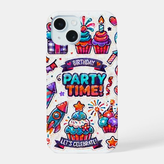 Geft IPhone 15ケースハロウィーンの日 15ケース (裏面)