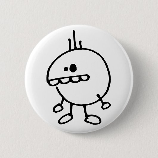 Geggaボタン 缶バッジ (正面)