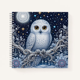 Geheimnisse der Winternacht – Schneeeule ノートブック