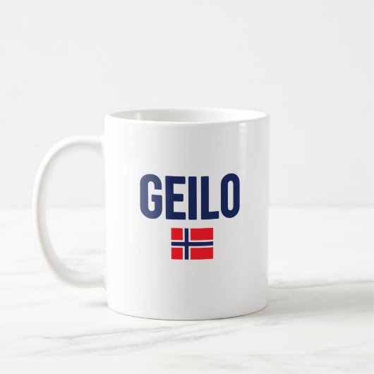 GEILOノルウェー コーヒーマグカップ (左)