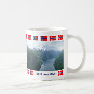 Geirangerのフィヨルド、ノルウェー コーヒーマグカップ