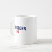 GEIRANGERノルウェー コーヒーマグカップ (正面左)