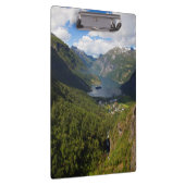 Geiranger Fjord景観（ノルウェー） クリップボード (右)