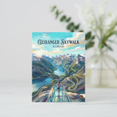 Geiranger Skywalk - Dalsnibba Norway ポストカード (スタンド正面)
