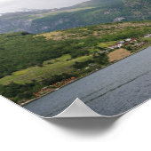 Geirangerfjordのクルーズ船のポスター ポスター (角)