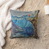 Geirangerfjord クッション (ブランケット)