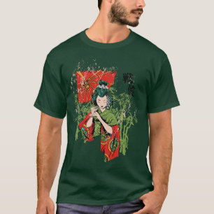 Geisha 日本の Samurai Japan (2) Tシャツ