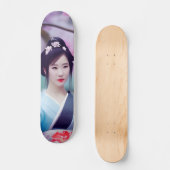 Geisha AI日本のがフォトリアリスティックスタイル スケートボード (正面)
