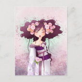 Geisha Dahlia ポストカード (正面)