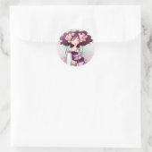 geisha dahlia ラウンドシール (バッグ)