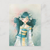 Geisha Edelweïss ポストカード (正面)