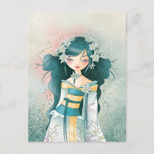 Geisha Edelweïss ポストカード (正面)