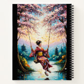 Geisha on a Swing ノートブック (裏面)