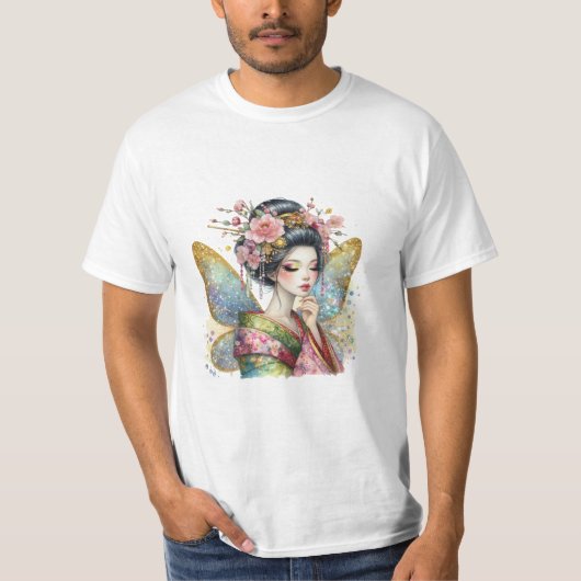 geisha tee shirt tシャツ (正面)