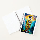 geisha textured ノートブック (内部)