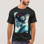 Geisha with mask tシャツ (正面)