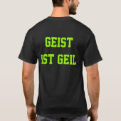 Geist ist geil tシャツ (裏面)