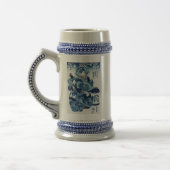 geisya日本の女国芳、浮世絵 ビールジョッキ (左)