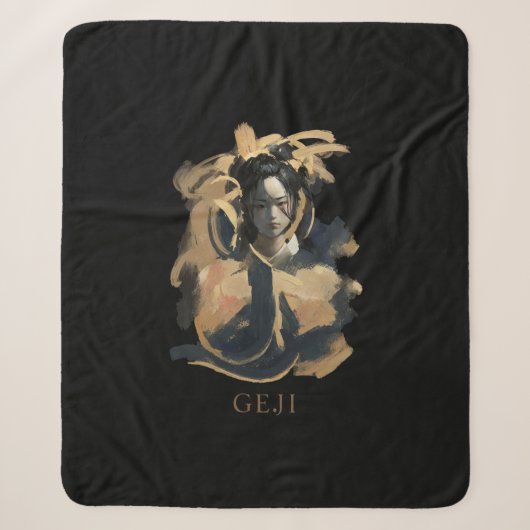 Geji Portrait シェルパブランケット (正面)