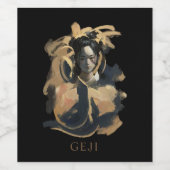 Geji Portrait ワインラベル (シングルラベル)