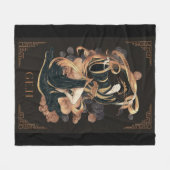 Geji Shenyang フリースブランケット (正面(横))