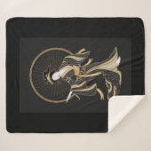 Geji Xue Susu シェルパブランケット (正面(横))