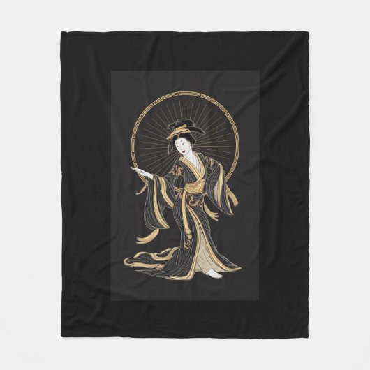 Geji Xue Susu フリースブランケット (正面)