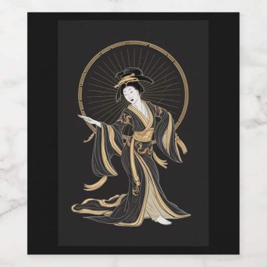 Geji Xue Susu ワインラベル (シングルラベル)