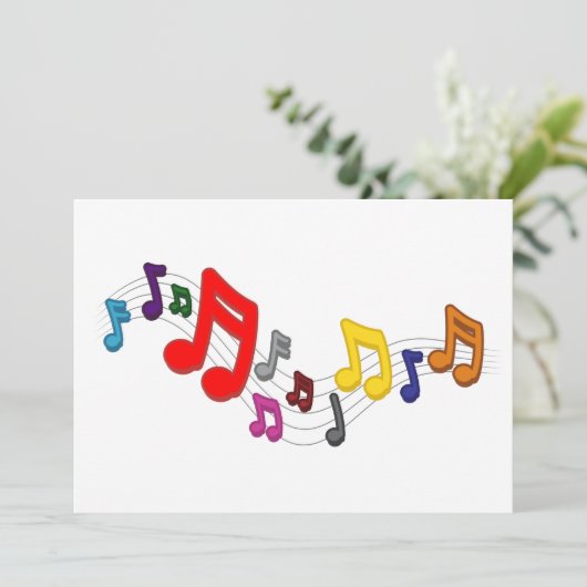 Gekleurde muziek, balken. Liefde voor muziek. カード (スタンド正面)