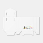 Gekleurde muziek balken. Liefde voor muziek. フェイバーボックス (折り畳みなし)