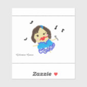  Gelantina Gomez Singing Sticker シール (シート)