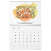 Gelassenheit Kalender 2026 カレンダー (2月 2027)