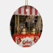 Gelatiのイタリアンなアイスクリーム セラミックオーナメント (右)